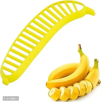 Banana Cutter BPA Free Food Grade Plastic Banana Slicer-thumb0