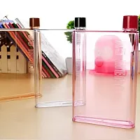 Reusable Slim Flat Water Bottle 450ml-thumb2