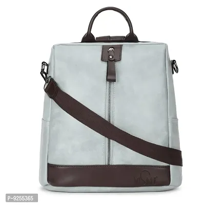 VISMIINTREND Mini Backpack Purse for Women Crossbody Phone Bag Wallets Handbags Clutch - Grey-thumb0