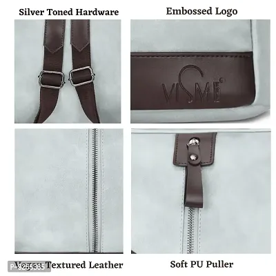 VISMIINTREND Mini Backpack Purse for Women Crossbody Phone Bag Wallets Handbags Clutch - Grey-thumb5