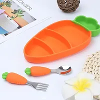 Silicon Suction Eco Friendly Dinner Set  For Baby And Kids-thumb4