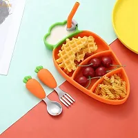 Silicon Suction Eco Friendly Dinner Set  For Baby And Kids-thumb2