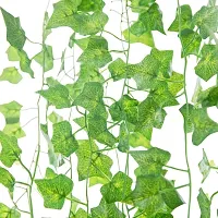 Artificial Creeper Hanging For Home Balcony Garden Decoration Pack Of-12 Green-thumb3