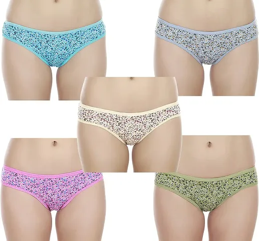 Stylish Blend Brief For Women Pack Of