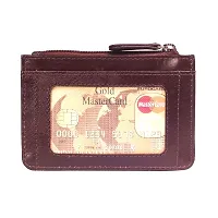 Calfnero Leather Women Card Wallet(brown)-thumb3