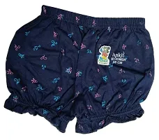 Ganesh Creations Ankit Premium Printed Kids Hosiery Cotton Bloomers for Kids| Kids Hosiery Cotton Bloomers (Pack of 2) Multicolour-thumb1
