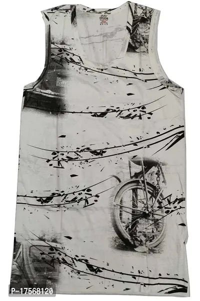 Ganesh Creations Mens Sirtex Printed Cotton Regular Fit Vest for Men  Boys|Mens Vest (Pack of 4)-thumb5