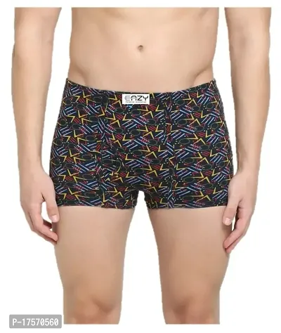 Multicoloured Cotton Trunks For Men-thumb3