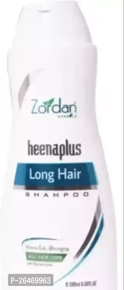 Zordan Heenaplus Long Hair Shampoo Men And Women - 200 ml - Pack Of 1-thumb0