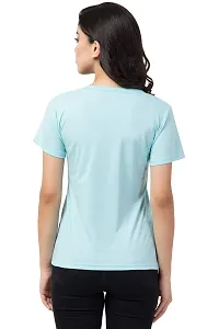 FLYME Girls Cotton T Shirt (FLY-BLUE-T-114-M)-thumb3