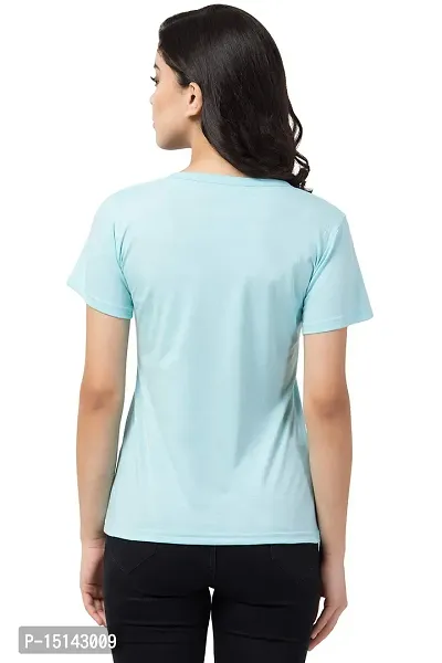 FLYME Girls Cotton T Shirt (FLY-BLUE-T-114-M)-thumb4