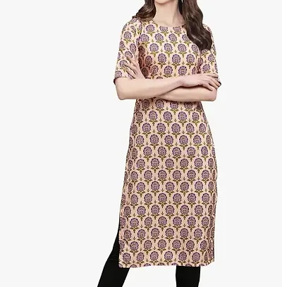 Stylish Crepe Kurti For Women