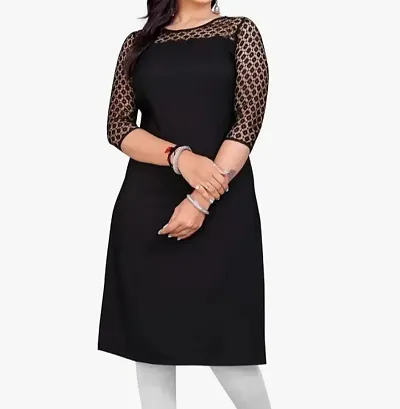 Stylish Crepe Kurtas For Women