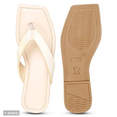 Classy Solid Fashion Flats for Women-thumb2