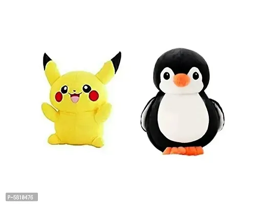 Stylish Polyester Soft Toys For Kids- 2 Pieces-thumb0