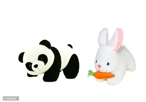 Stylish Polyester Soft Toys For Kids- 2 Pieces-thumb0