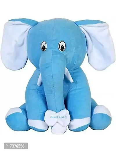 Stylish Fancy Blue Elephant Soft Toy Soft Toys Stuffed Toy Plush Toys Teddy Bear For Girls-Boys-Kids