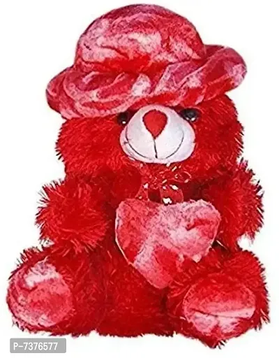 Stylish Fancy Red Rose Teddy Bear Soft Toys Stuffed Toy Plush Toys Teddy Bear For Girls-Boys-Kids-thumb0