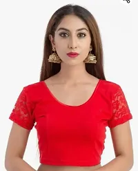 Trendy Silk Stitched Blouse for Women-thumb1