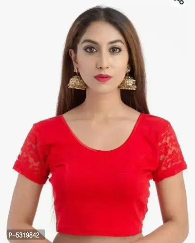 Trendy Silk Stitched Blouse for Women-thumb2