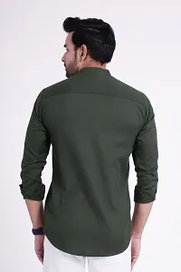 Classic Cotton Solid Casual Shirts for Men-thumb1