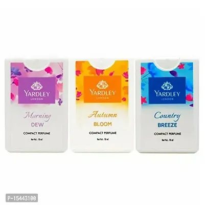 Buy Yardley Morning Dew Autumn Bloom Country Breeze 18ml Pack