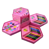 46 Pieces Colors Art Craft Kit for Kids-Mixed Characters - All in 1 Colors Box-thumb1