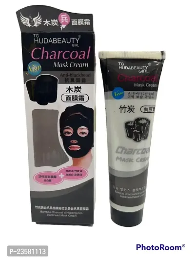 Charcoal Peel Off Mask for Men  Women | Removes Blackheads and Whiteheads | Active Cooling Effect | Deep Skin Purifying Cleansing (60 gm