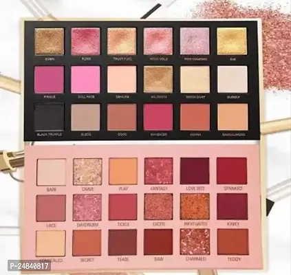 Nude Eye Shadow Palette and Rose Gold Eyeshadow 36 g (Multicolour)-thumb0