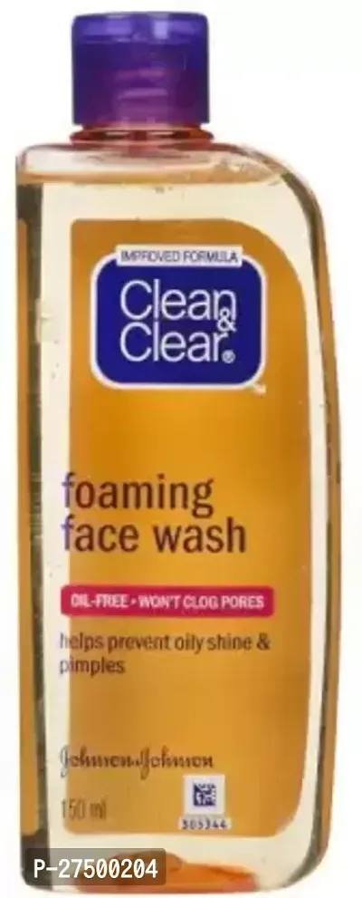 Clean  Clear Foaming 150ml (Pack of 2) Face Wash  (300 ml)-thumb0