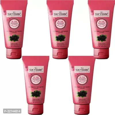 SKYBAR DE-TAN WHITENING FACEWASH FOR VISIBLE RESULT WITH MULBERRYnbsp;EXTRACT 5*60ml