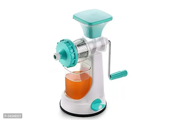 Useful Plastic Hand Juicer Machine With Steel Handle Vacuum Locking System For Fruits And Vegetables-thumb0