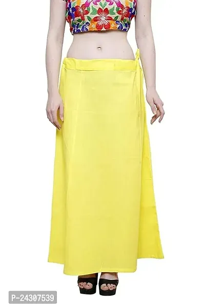 Stylish Fancy Cotton Solid Stitched Patticoats For Women
