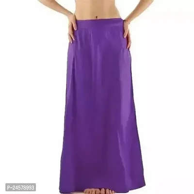 Stylish Cotton Purple Petticoat For Women-thumb0