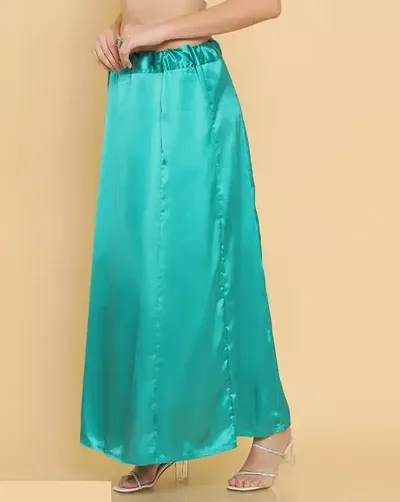 Womens Satin Petticoats Free Size For Women