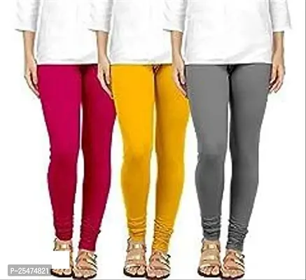 Women's Cotton Legging Pack Of 3-thumb0