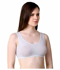 MLD Super Stylish Women's Air Sports Bra- Pack of 2 (Free Size, Size of 28 to 38)-thumb2