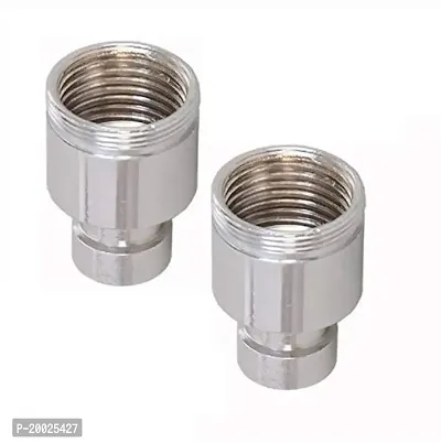 MLD platinam Stainless Steel Washing Machine Water Tap Adapter/Connector (Pack of 2)-thumb0