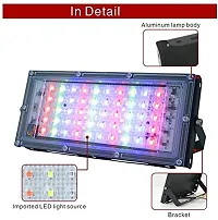 MLD 10W Multi Color Changing Crystal Led RGB Flood Light With Remote Waterproof Brick Floodlights For Decoration Lights |Red, Green, Blue| 10 Watt | Pack Of 1-thumb3