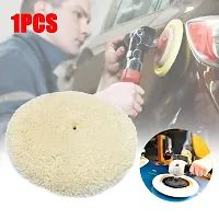 MLD 7 inch inch 180mm Soft Wool Clean Polishing Buffing Bonnet Pad for Car Auto Polisher-thumb1