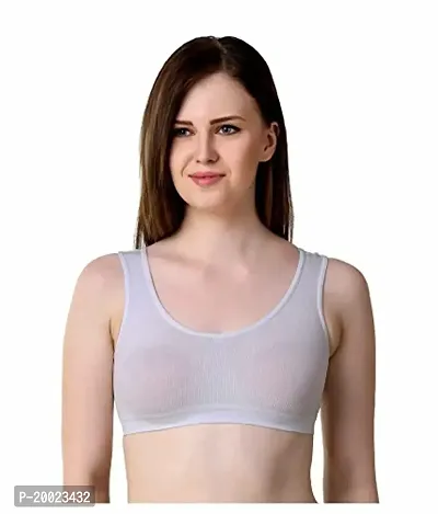 MLD Super Stylish Women's Air Sports Bra- Pack of 3 (Free Size, Size of 28 to 38)-thumb2