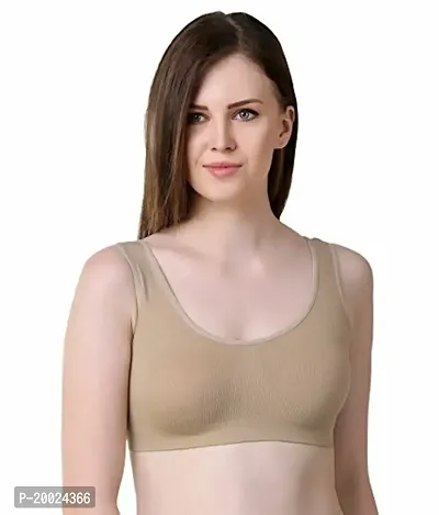 MLD Super Stylish Women's Air Sports Bra- Pack of 1 (Free Size, Size of 28 to 38)