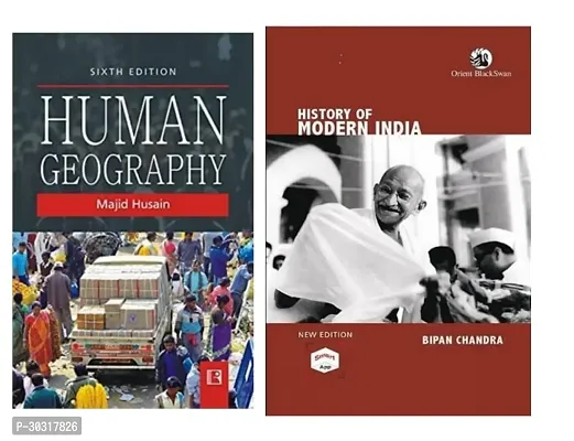 Human Geography 6th edition and Modern history of india-thumb0