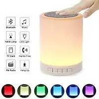Touch Lamp Truly Wireless Bluetooth Portable Speaker (Multicolour)-thumb3