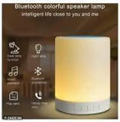 Wireless Night Light LED Touch Lamp Speaker with Portable Bluetooth  HiFi Speaker-thumb4