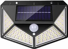 Plastic BK100 Solar Lights For Garden 100 LED Motion Sensor, Lighting Color: Warm White-thumb4