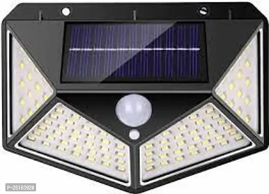 Plastic BK100 Solar Lights For Garden 100 LED Motion Sensor, Lighting Color: Warm White-thumb5