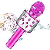 WS-858 Toy MIc for Girls Gifts,Karaoke Microphone for Kid Toys PACK OF 1-thumb2