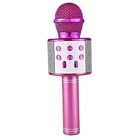 Wireless Singing Mike Multi-Function Bluetooth Karaoke Mic with PACK OF 1-thumb1
