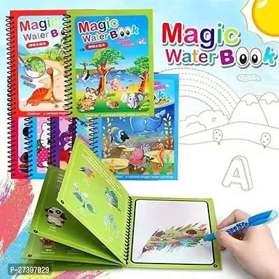 agic Water Colouring Books Unlimited Fun with Drawing Reusable(PACK OF 1)-thumb4